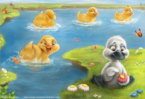 Ducking Illustration artwork